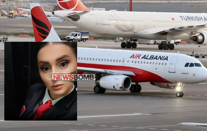 , Stjuardesa vdiq gjatë fluturimit/ Reagon &#8220;Air Albania&#8221;: Greta Dyrmishi pësoi&#8230;