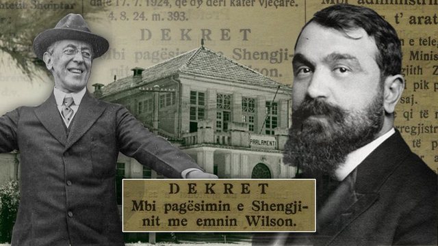 , &#8220;EMRI I HUMBUR&#8221;/ Pse Noli i dha SHËNGJINIT emrin &#8220;WILLSON&#8221;, në nder të Presidentit Amerikan